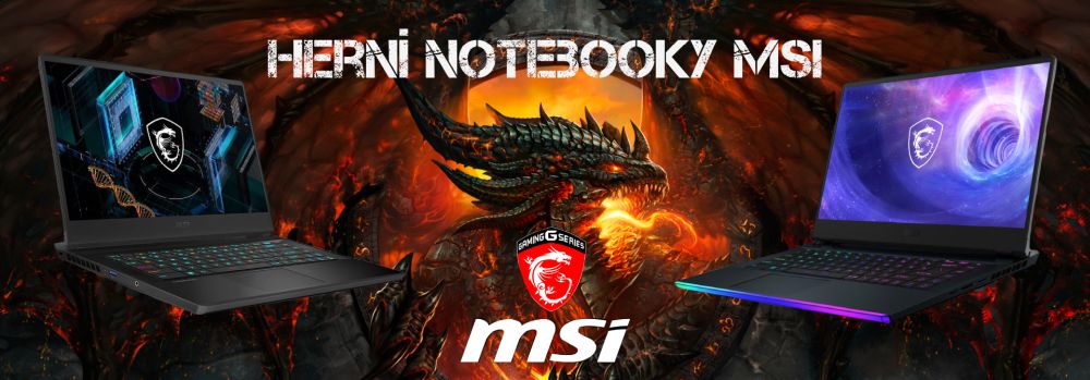 Herní notebooky MSI