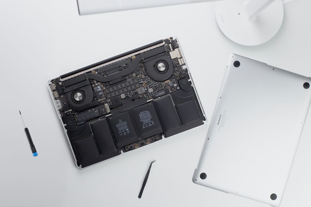 Jak se repasuje notebook